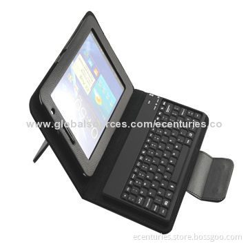 Bluetooth Keyboard with PU Case for Samsung Galaxy Tab.8.9"